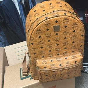 MCM BACKPACK AND WALLET